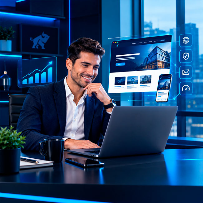 Pack Empresarial está pensado para empresas que buscan una presencia digital más potente